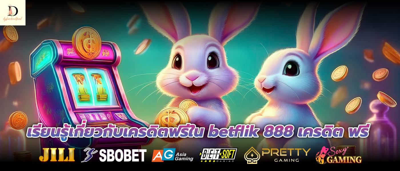 เรียนรู้เกี่ยวกับเครดิตฟรีใน betflik 888 เครดิต ฟรี